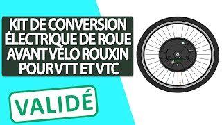 Avis Kit de conversion électrique de roue avant pour vélo [upl. by Drawyah]