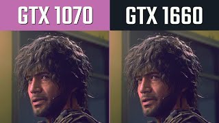 GTX 1070 vs GTX 1660 [upl. by Ilario426]