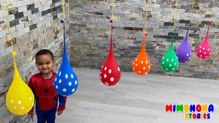 Globos de colores ✨ Videos infantiles  Mimonona Stories [upl. by Vevine498]