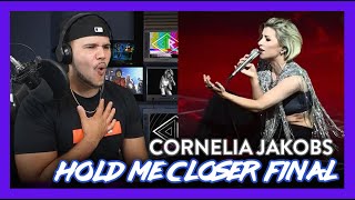 First Time Reaction Cornelia Hold Me Closer EUROVISION GRAND FINAL  Dereck Reacts [upl. by Lyreb12]