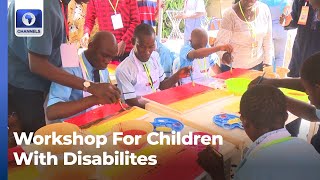 Life In My City Art Workshop For Children With Disabilities In Abuja  More  Arthouse [upl. by Lilia]