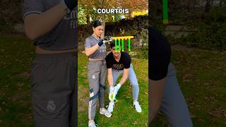 Reflex Challenge vs Courtois 🙈🧤 [upl. by Anua]