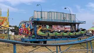 Setting Up Carnival Rides Arkansas [upl. by Anitreb]