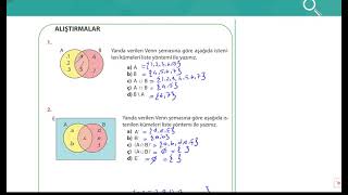 9 Sınıf MEB Matematik Ders Kitabı Sayfa 65 Ve 66 Alıştırma Çözümleri [upl. by Eanrahc]