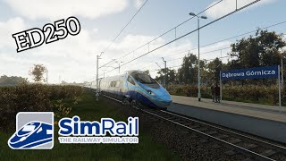 LazySosnowiec Główny  Simrail  Pendolino ED250 [upl. by Barrus]