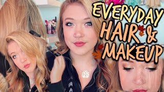 My Everyday Hair amp Makeup [upl. by Enneicul]