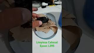 Limpieza Cabezal Epson L395 2024 [upl. by Valtin]