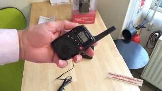 Tallkie Walkie PMR446 UHF TECTALK Action Pro Presentation GoTechnique [upl. by Clite]