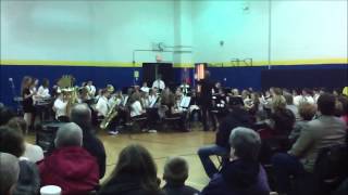 6th Grade Band Plays Atomic Clock [upl. by Kcerred]