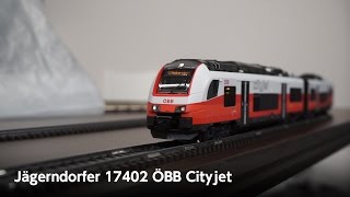 Jägerndorfer 17402 ÖBB Cityjet Soundcheck  VLOG21 [upl. by Arlette]