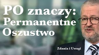 PO znaczy Permanentne Oszustwo [upl. by Namia]