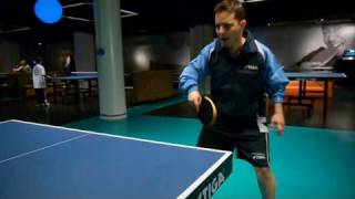 How to Do a Table Tennis Forehand Loop  Ping Pong [upl. by Arreyt]