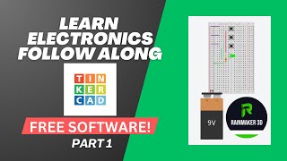 Tinkercad Circuits The Ultimate Beginners Electronics Course Free Software [upl. by Kirenoj105]