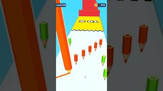 Pencil Run gameplay Level295 shorts pencilrun shortsgame viralvideo [upl. by Deragon]