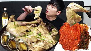 복날이니까 토종닭백숙으로 몸보신💪Ft 닭죽 전복삼계탕 혼술 리얼먹방 BaeksookChicken Soup MUKBANG ASMR REALSOUND EATINGSHOW [upl. by Zaria]