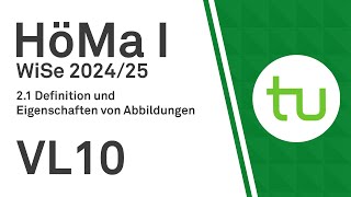 VL 10 Hintereinanderausführung und Umkehrabbildung  TU Dortmund Höhere Mathematik I BCIBWMLW [upl. by Nahgeem]