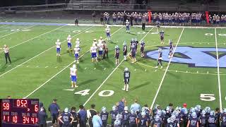 2022 Varsity Football Central Valley vs Chartiers Valley [upl. by Rubbico472]