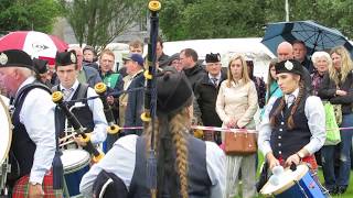 Marlacoo and District Pipe Band  Enniskillen 2017 [upl. by Iy]