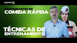 Técnicas de entrenamiento en restaurantes de comida rápida [upl. by Kirbie]