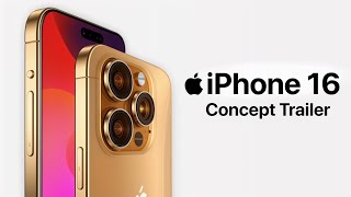 iPhone 16 Pro Max Concept Trailer Design 3D  DrTech [upl. by Yendor558]