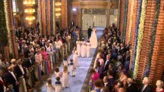 Swedish Royal Wedding Victoria amp Daniel  part 2 2010 [upl. by Nivlek]