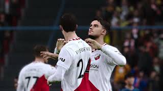 FC Utrecht tegen Feyenoord Highlights  Eredivisie 202425 [upl. by Odrareve]