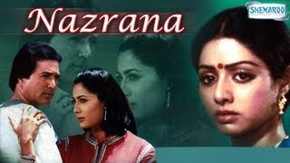 Nazrana  Full Movie In 15 Mins  Rajesh Khanna  Smita Patil  Sridevi [upl. by Siuraj]