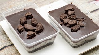 OREO DESSERT BOX I EGGLESS amp WITHOUT OVEN [upl. by Caravette]