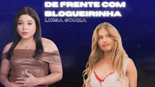 REAGINDO À LUISA SONZA NO DE FRENTE COM A BLOGUEIRINHA  Tá engraçada Ou só tá bonita [upl. by Imotas]