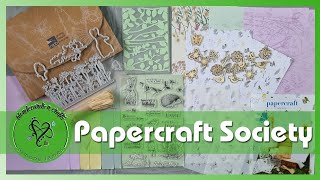 Papercraft Society  Unboxing  Box 30  March 2022 [upl. by Auston]