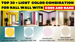 Top 30 Hall color Combination Asian Paints 2024  Latest HallLiving Room Colour Combination 2024 [upl. by Arv455]