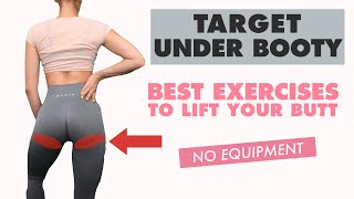 10 MIN UNDER BOOTY WORKOUT  No Equipment  At Home or Gym [upl. by Femmine]