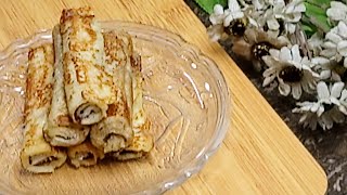 Nutella French Toast Roll Ups  French Toast Rolls  Breakfast recipe  Kids Special  Lunch Box [upl. by Milzie]