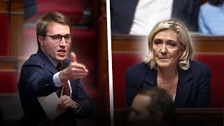 Antoine Léaument recadre Marine Le Pen sur l’immigration [upl. by Michael]