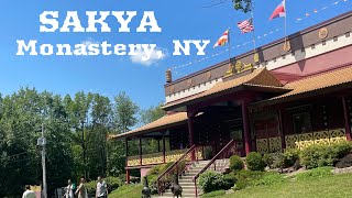 Sakya Monastery New York  Woodbury Outlet  Central Valley NY [upl. by Ahselrac]