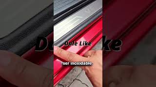 Dia 100 Embellecedor de para puerta de auto Nissan Versa NG aliexpress unboxing car accessories [upl. by Arytahs]