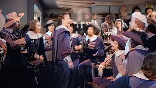 Cyrano de Bergerac 1950 José Ferrer Mala Powers  Colorized Movie Subtitles [upl. by Eeram]