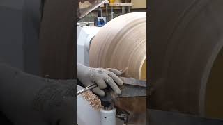 Turning a HUGE Segmented Vase woodturning woodwork diy [upl. by Yroj]