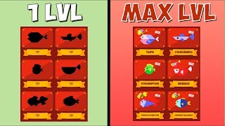 MAX LEVEL ALL FISHES IN GO FISH BY KWALEE [upl. by Airdnalahs645]