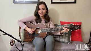 Sierra Hull  quotWildwood Flowerquot  PRS SE Parlor Guitar Demo for Guitar World [upl. by Linker]