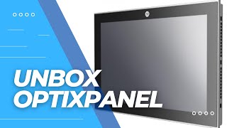 Unbox New HMI quotOptixPanel graphic terminalsquot [upl. by Tollmann]