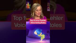 Best Amy Poehler Voice Roles 🎙️ [upl. by Yretsym]