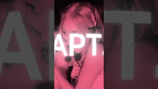 rosé dancecover aesthetic kpopsongcover APT apt rosé fyp hank [upl. by Terle783]