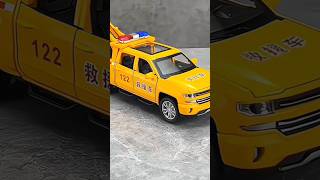 Alloy Pickup Rescue toy Truck automobile toyfiz toy toyvehicle shorts foryou [upl. by Olenka]