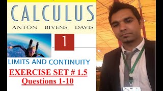 Calculus Ch  1 Ex  15 Question 110 Continuity on Intervals Calculus by Howard Anton 10th Edition [upl. by Atteuqram]