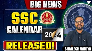 SSC CALENDAR OUT 2025 SSC JE Hoga Kab Shailesh Sir [upl. by Aryahay]