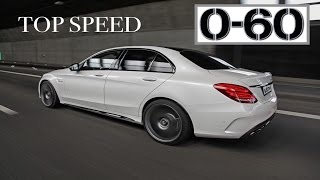 2016 MercedesAMG C63 81999 MSRP 060 MPH LAUNCH CONTROL amp ACCELERATION [upl. by Idnek360]