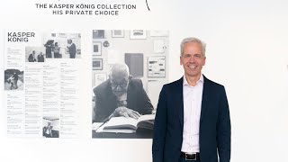 Rundgang mit Markus Eisenbeis  Vorbesichtigung The Kasper König Collection VAN HAM Kunstauktionen [upl. by Jankell]