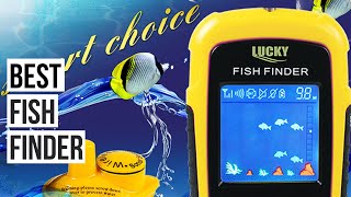 Best Fish Finder  LUCKY Sonar Fish Finder Review in 2024 [upl. by Alix805]