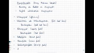 Energietechnik 2 Einführung 25 Überblick Energiekennzahlen [upl. by Imas239]